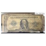 1923 ONE DOLLAR SILVER CERTIFICATE - LARGE BILL