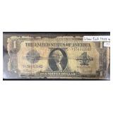 1923 ONE DOLLAR SILVER CERTIFICATE - LARGE BILL