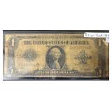 1923 ONE DOLLAR SILVER CERTIFICATE - LARGE BILL