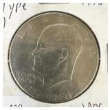 1976 TYPE 1 IKE DOLLAR