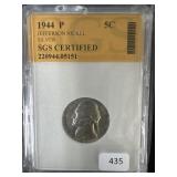 1944-P SILVER WAR NICKEL