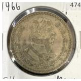 1966 MEXICO SILVER PESO