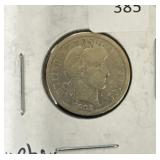 1902-O BARBER DIME