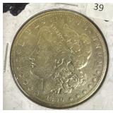 1890-O MORGAN DOLLAR