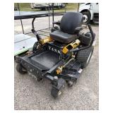 CUBCADET TANK 48" ZERO TURN SHOWING 853.4 HRS