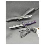 3 COMBAT KNIVES