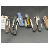 7 ASSORTED KNIVES