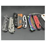 8 ASSORTED KNIVES