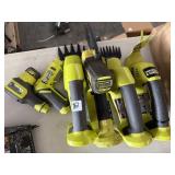 RYOBI HAND TOOLS NO BATTRIES OR CHARGERS