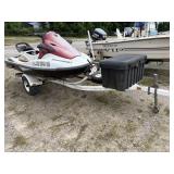 KAWASAKI SKI AND TRAILER BILL OF SALE ONLY