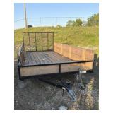 2021 HUSTLER 6X14 WITH GATE
