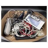 ASSORTMENT OF CHARGERS AND CORDS