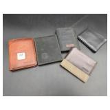 5 DESIGNER STYLE WALLETS