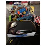 ASSORTMENT OF KIDS TOYS AND ART SUPPLIES