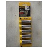 5pc METRIC DEEP SOCKET SET
