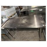 STAINLESS PREP TABLE
