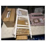 4 BATHROOM SHELFS