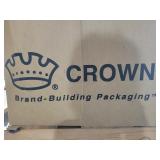 CROWN PINT SIZE LIDS - APPROX 18 CASES - 725/CASE