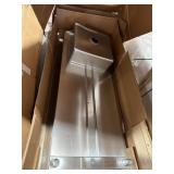 STAINLESS STEEL WORK TABLE W/ SINK