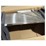 36" STAINLESS STEEL SHELF