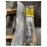 (2) WALL MOUNTED BROOM & BRUSH HOLDERS & (1) 3-