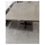 4 TOP RESTAURANT DINING TABLE 36"x36" (BROWN)