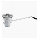 BK RESOURCES 2" TWIST LEVER WASTE DRAIN