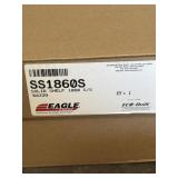 2 in box EAGLE STAINLESS STEEL SOLID SHELF
