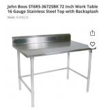 STAINLESS STEEL WORK TABLE