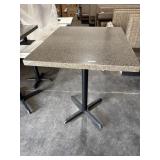 HIGH TOP BAR TABLE 30"x36" (BROWN)