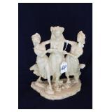 A. SANTINI ITALY COMPOSITE RESIN FIGURINE