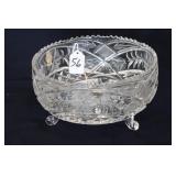 IMPERLUX HAND CUT LEAD CRYSTAL BOWL