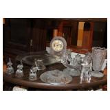 SELECTION OF CLEAR GLASS