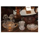 VARIOUS GLASSWARE ITEMS