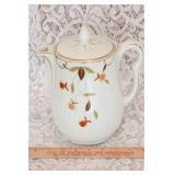 AUTUMN LEAF RAYED COFFEE POT
