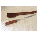CASE FILLET KNIFE AND SHEATH