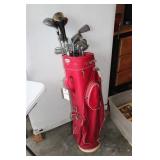 GOLF CLUBS IN BAG