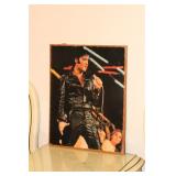 ELVIS CLOCK, WALL MIRROR ETC