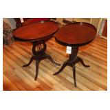PAIR DUNCAN PHYFE STYLE END TABLES