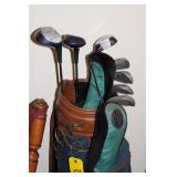 GOLF CLUBS IN BAG