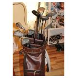GOLF CLUBS IN BAG