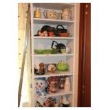(6) SHELVES HOME Dï¿½COR AND COLLECTIBLES