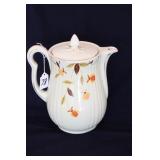 AUTUMN LEAF RAYED COFFEE POT