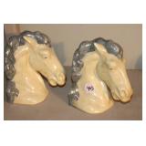 HORSEHEAD BOOKEND PAIR
