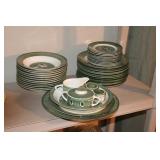 43 PCS. "COLONIAL HOMESTEAD" DISHES BY ROYAL
