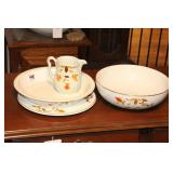 (4) PCS HALL "AUTUMN LEAF" AKA: JEWEL TEA
