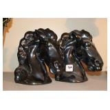 HORSEHEAD BOOKEND PAIR