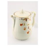 HALL AUTUMN LEAF RAYED COFFEE POT