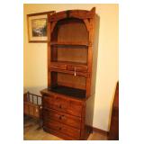 1970S LINK TAYLOR CHEST/HUTCH COMBO