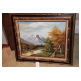 LANDSCAPE OIL ON CANVAS
